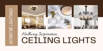 Hallway Inspiration + Ceiling Lights We’re Crushing On