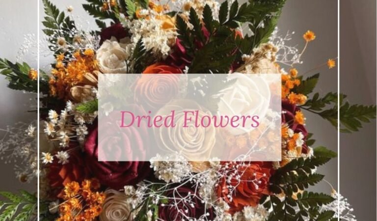 What can Dried Flowers be used for?
