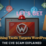 New Phishing Tactic Targets WordPress Users: The CVE Scam Explained