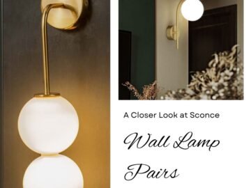 Double the Style: A Closer Look at Sconce Wall Lamp Pairs