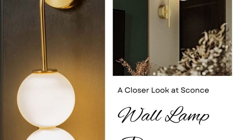 Double the Style: A Closer Look at Sconce Wall Lamp Pairs