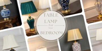 Fancy table lamps for bedroom
