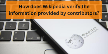 How does Wikipedia verify the information provided by contributors?