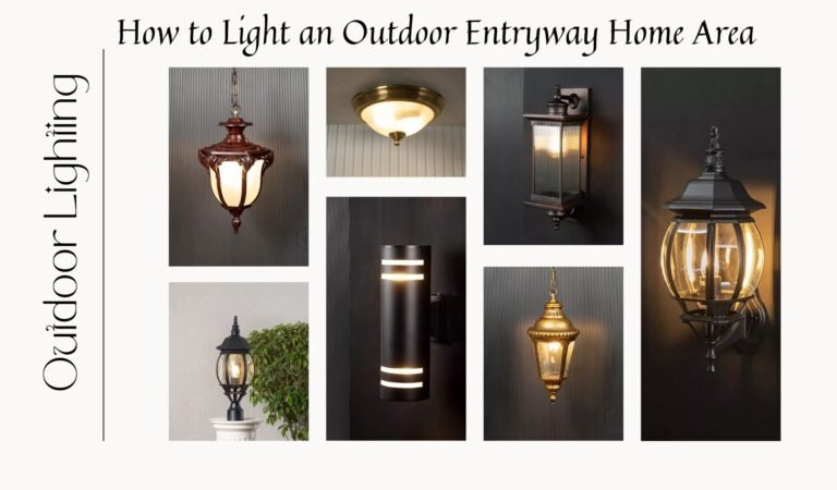 How to Light an Outdoor Entryway Home Area